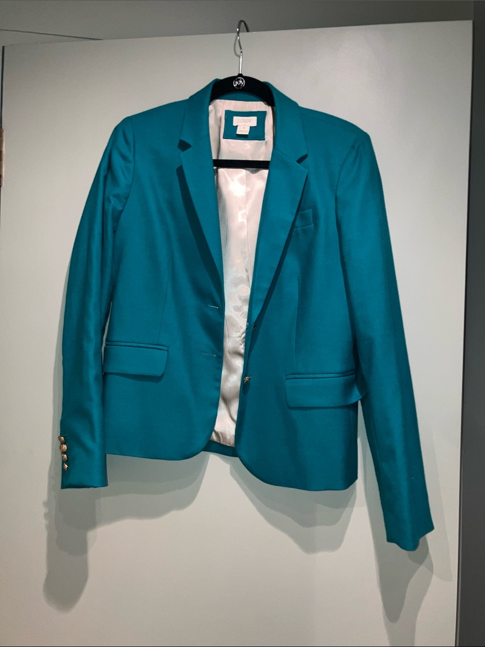 J. Crew Teal Women's Blazer size 8